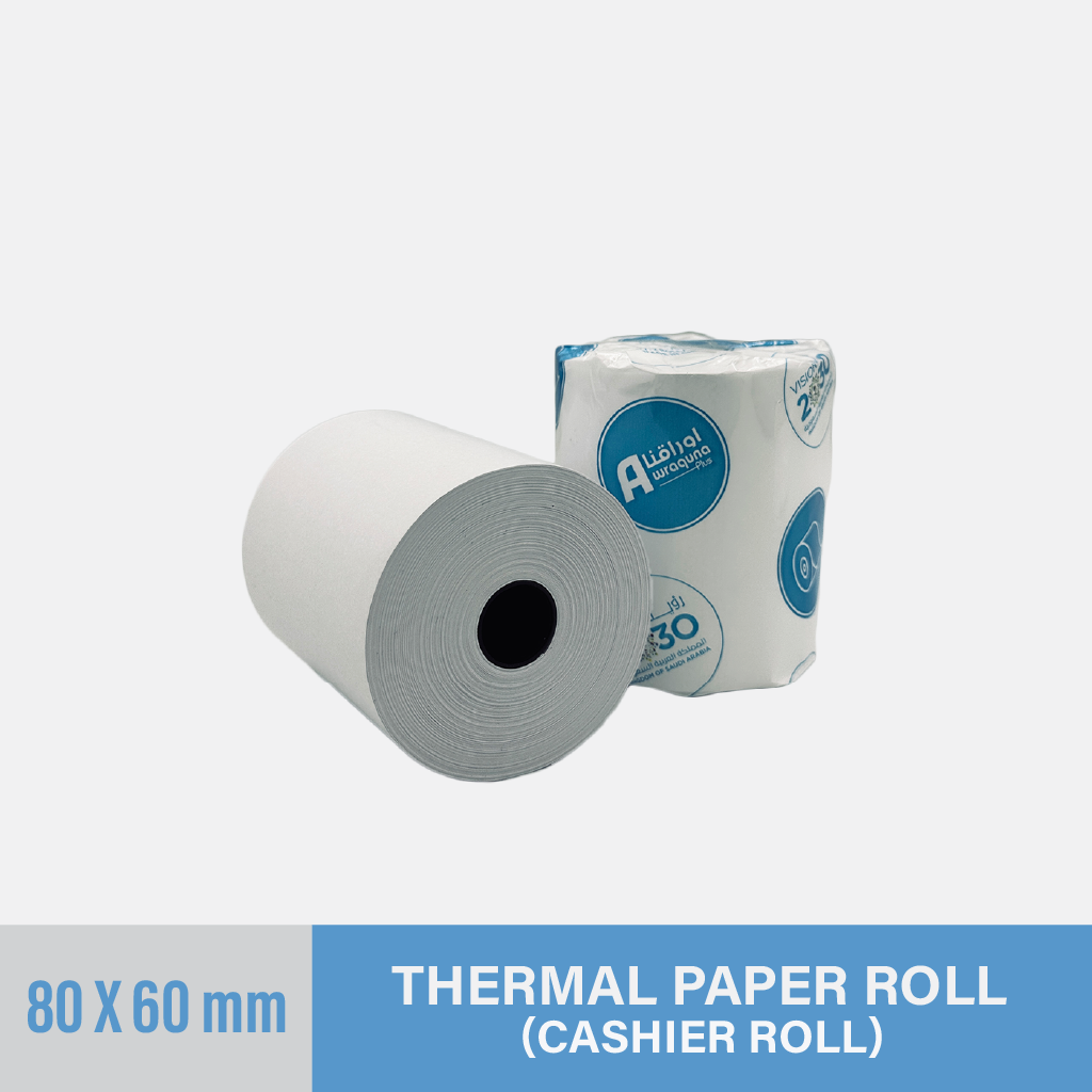 Thermal Cashier Roll 80x60mm