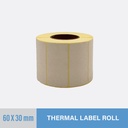 Thermal Label 60x30mm - 1000 pcs/roll