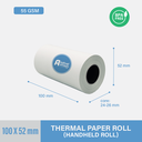Handheld Thermal Roll 100x52mm