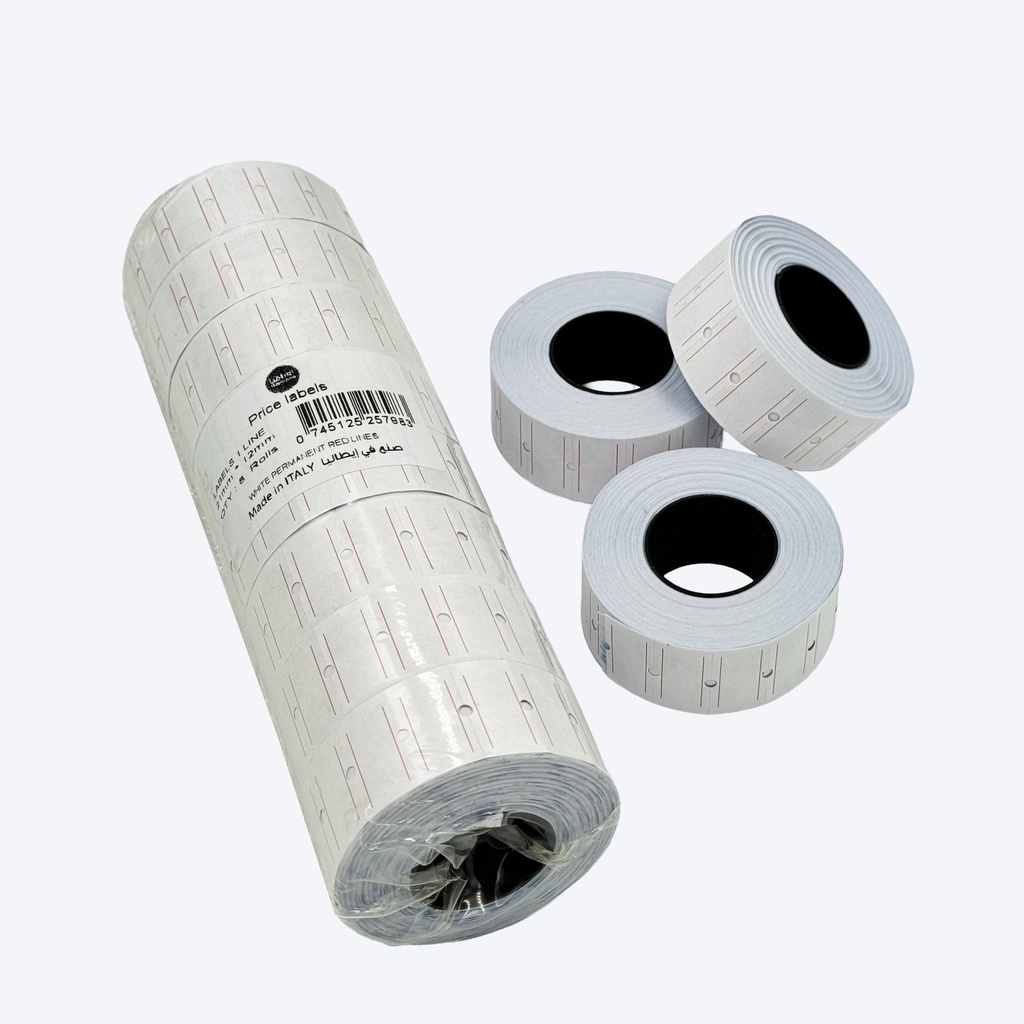 Price Sticker 21x12mm - One-Line - Non-Thermal
