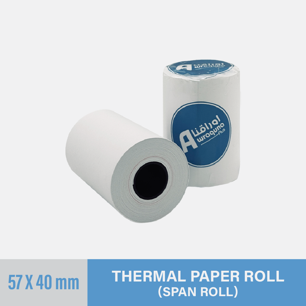 Thermal Roll 57x40mm - Premium Quality