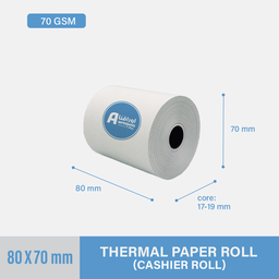[TR8070] Thermal Cashier Roll 80x70mm