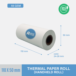 [THR-11050] Handheld Thermal Roll 110x50mm