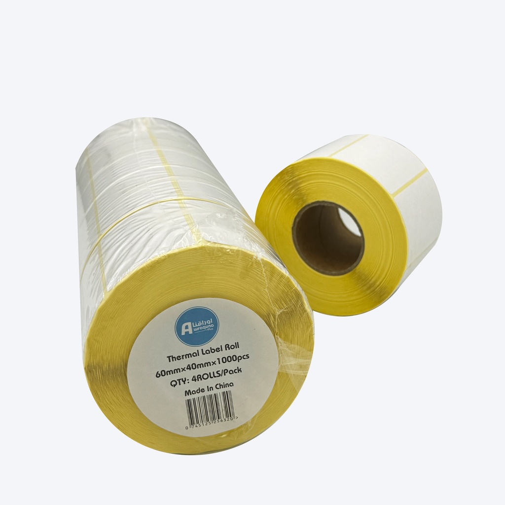 Thermal Label 60x40mm - 1000 pcs/roll