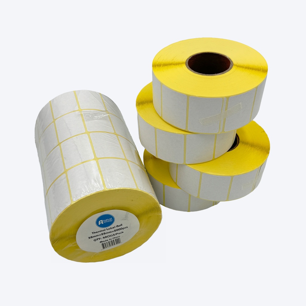 Thermal Label 38x28mm - 2000 pcs/roll