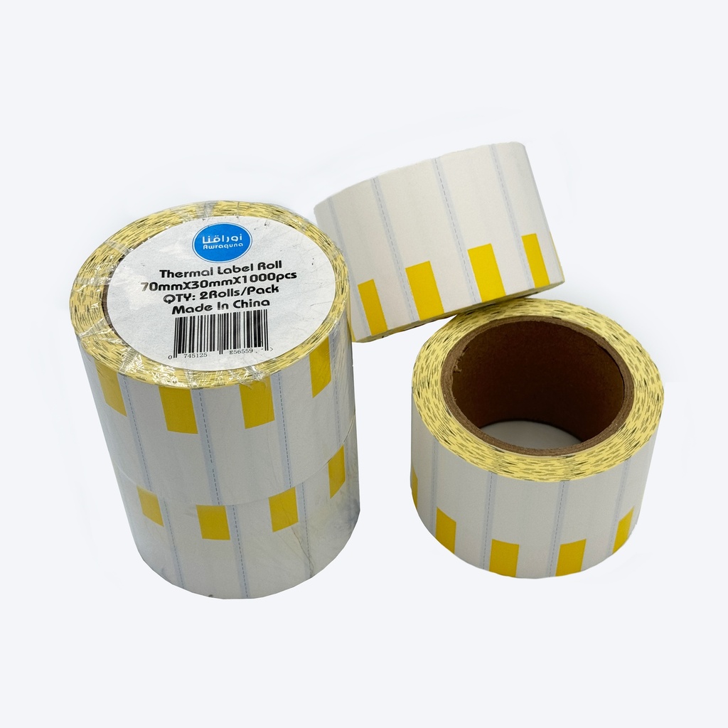 Thermal Label 70x30mm - 1000 pcs/roll