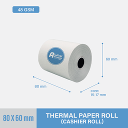 [TR8060] Thermal Cashier Roll 80x60mm